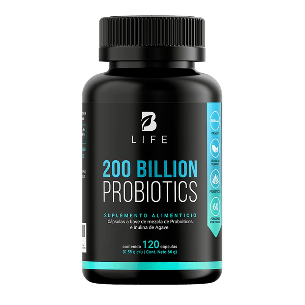 B Life 200 Billion Probiotics 120 cápsulas