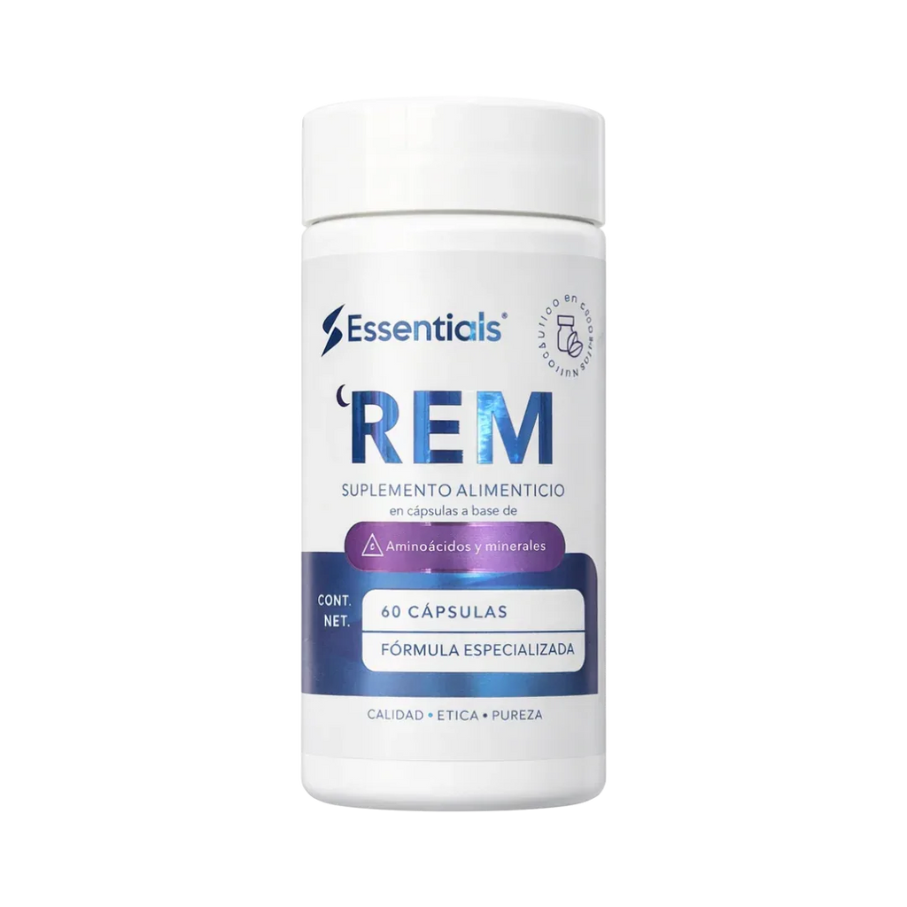 Essentials REM 60 cápsulas - frente