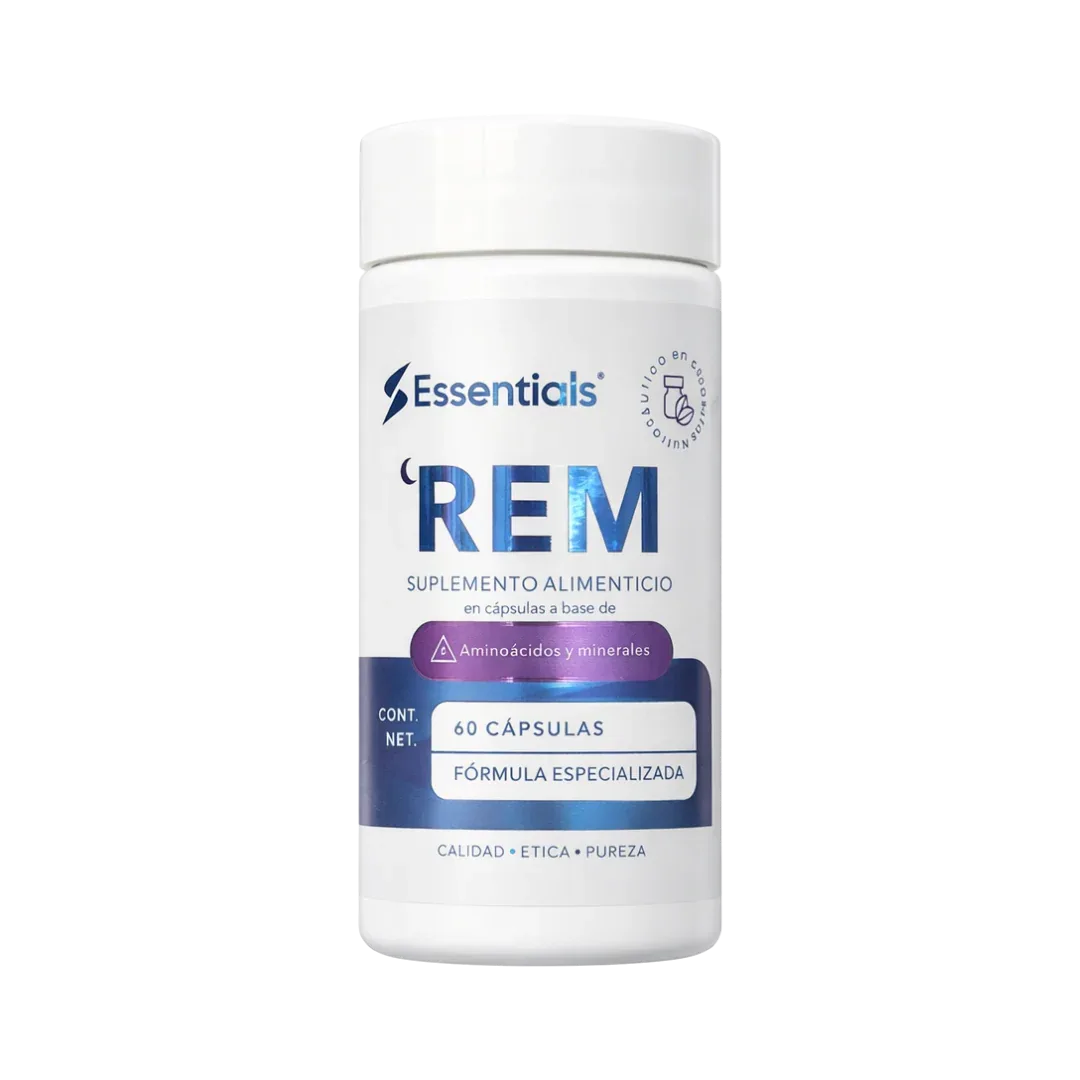 Essentials REM 60 cápsulas - frente