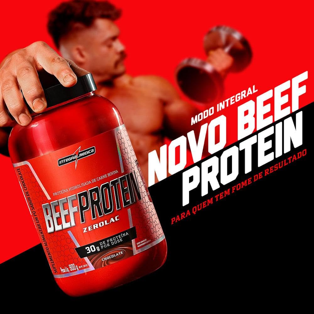 BEEF PROTEIN ZEROLAC 900 G | PROTEÍNA HIDROLIZADA DE CARNE BOVINA INTEGRALMÉDICA