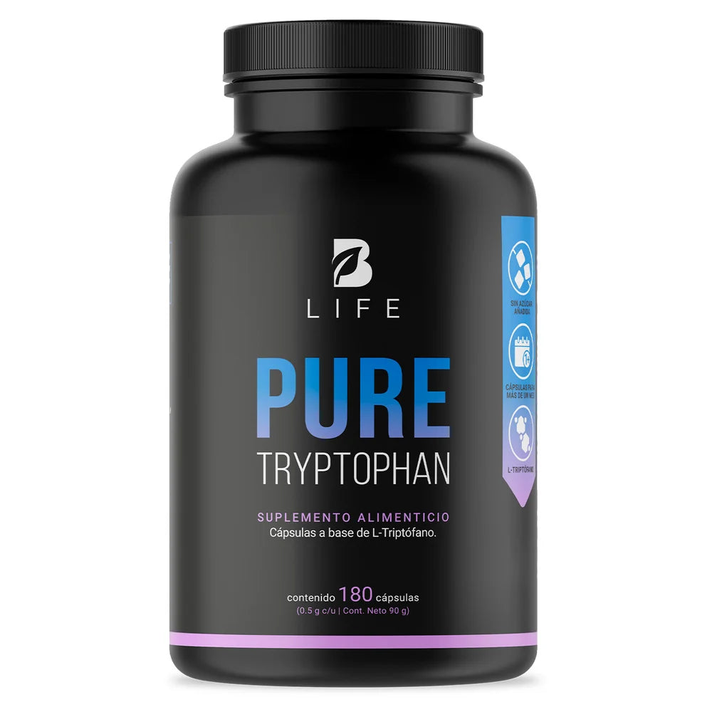 B Life Pure Tryptophan 500 mg 180 cápsulas - imagen 5