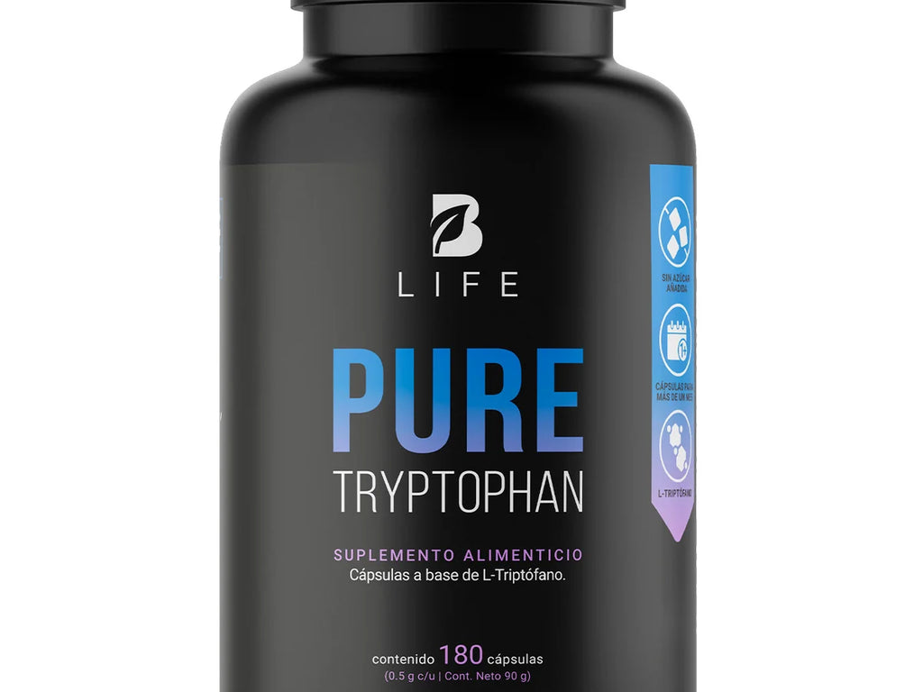 B Life Pure Tryptophan 500 mg 180 cápsulas - imagen 4
