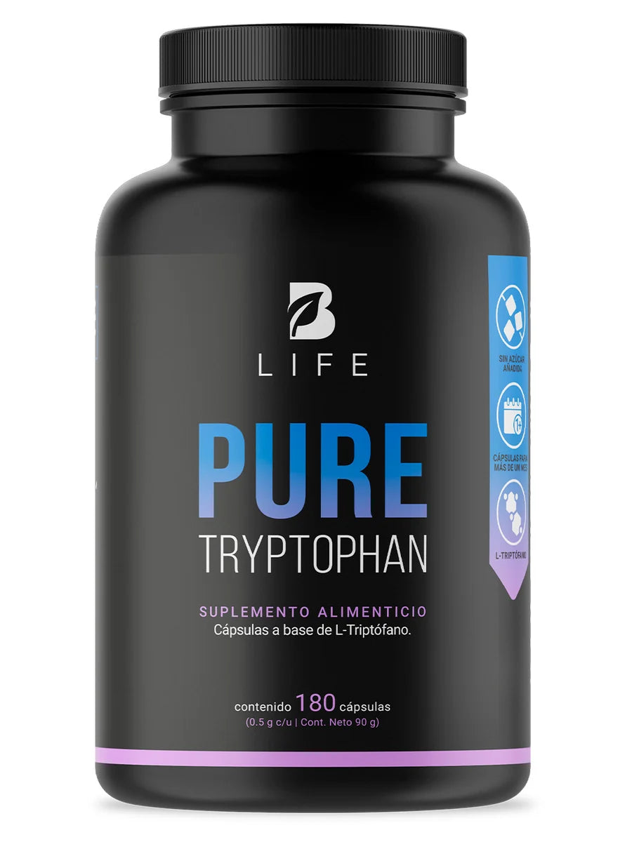 B Life Pure Tryptophan 500 mg 180 cápsulas - imagen 3