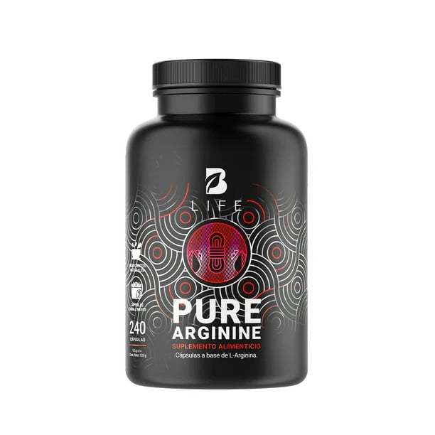 B Life Pure Arginine 500 mg 240 cápsulas - imagen 3