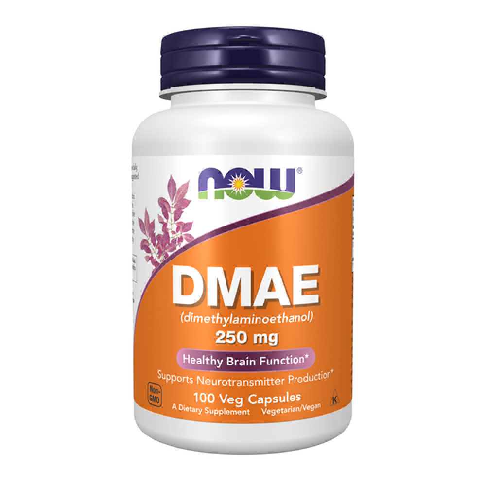 NOW DMAE 250 mg 100 cápsulas - presentación