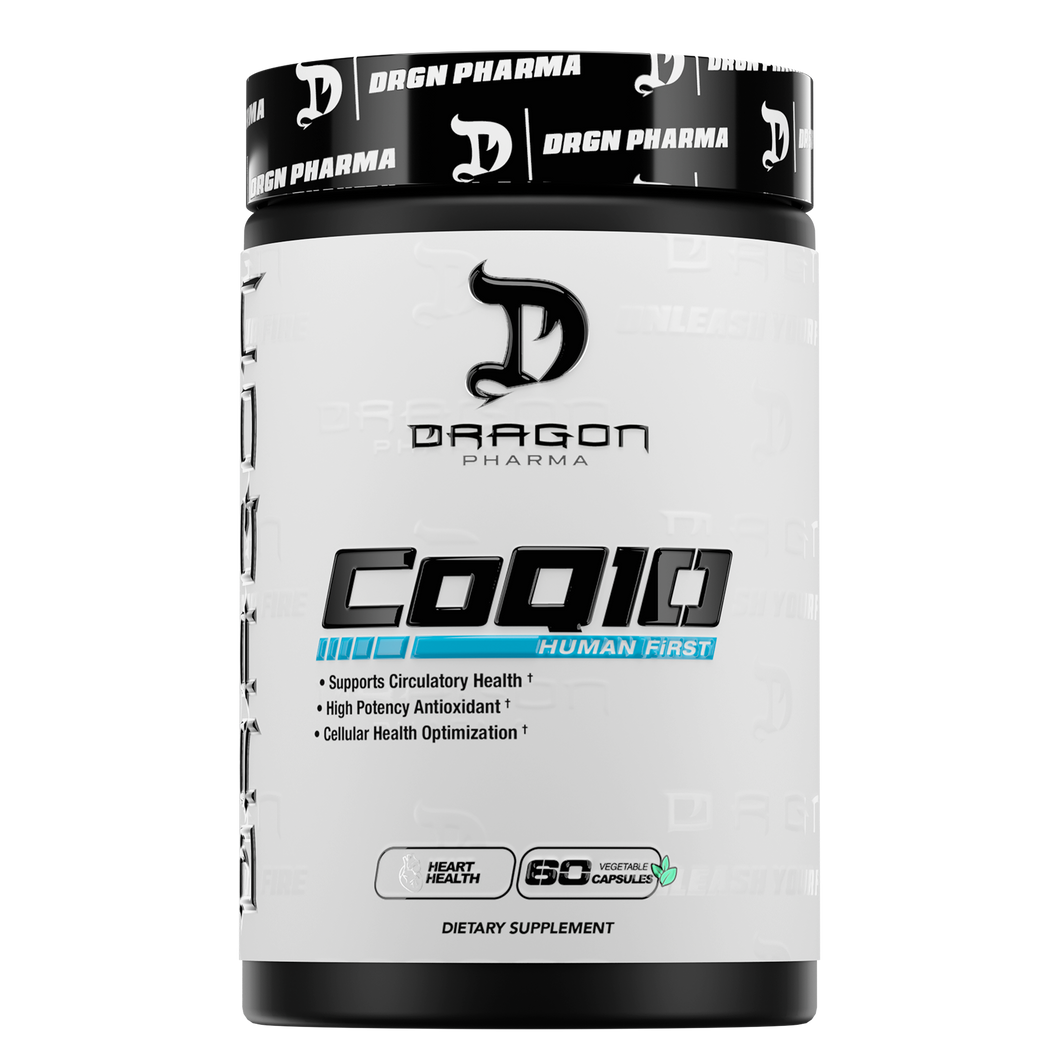 Dragon Pharma CoQ10 60 cápsulas - frente