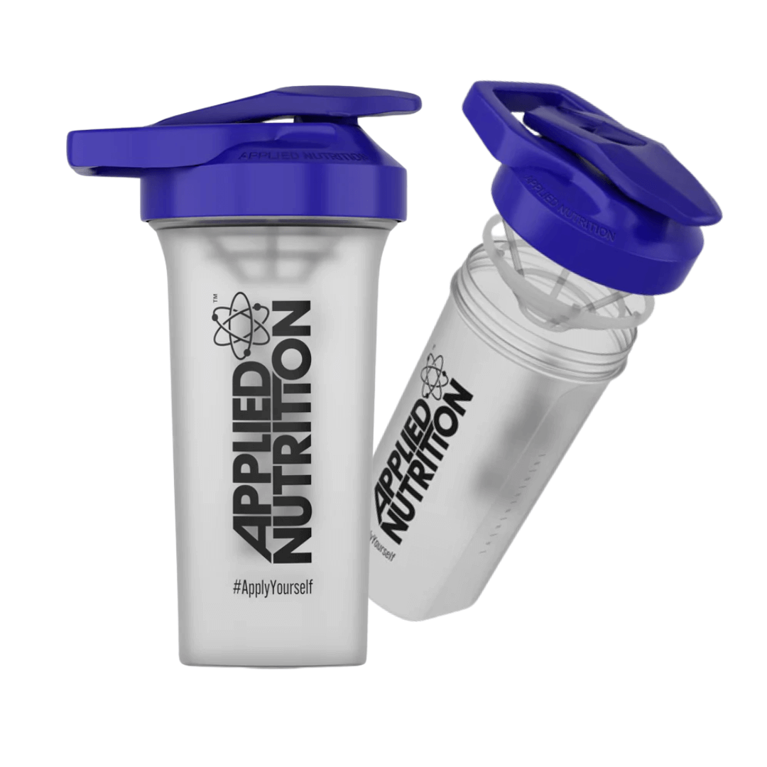 Applied Nutrition Shaker transparente tapa azul 700 ml - presentación