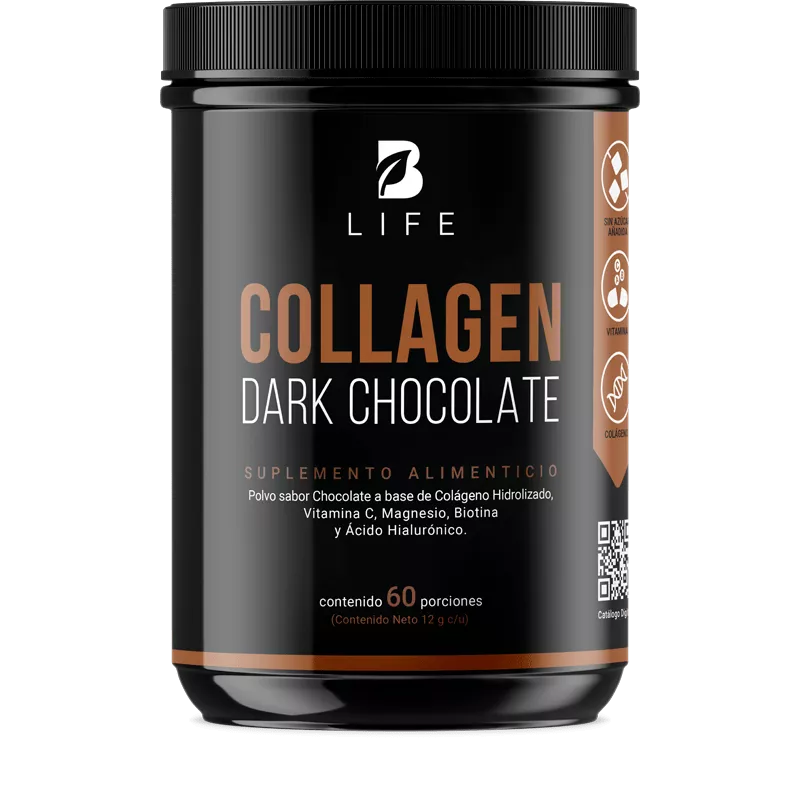 B Life Collagen Dark Chocolate 60 servicios