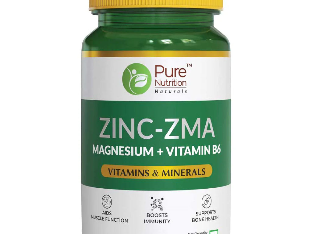 Pure Nutrition ZMA 60 tabletas 30 servicios - imagen 4