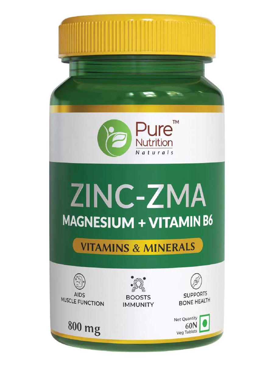Pure Nutrition ZMA 60 tabletas 30 servicios - imagen 3