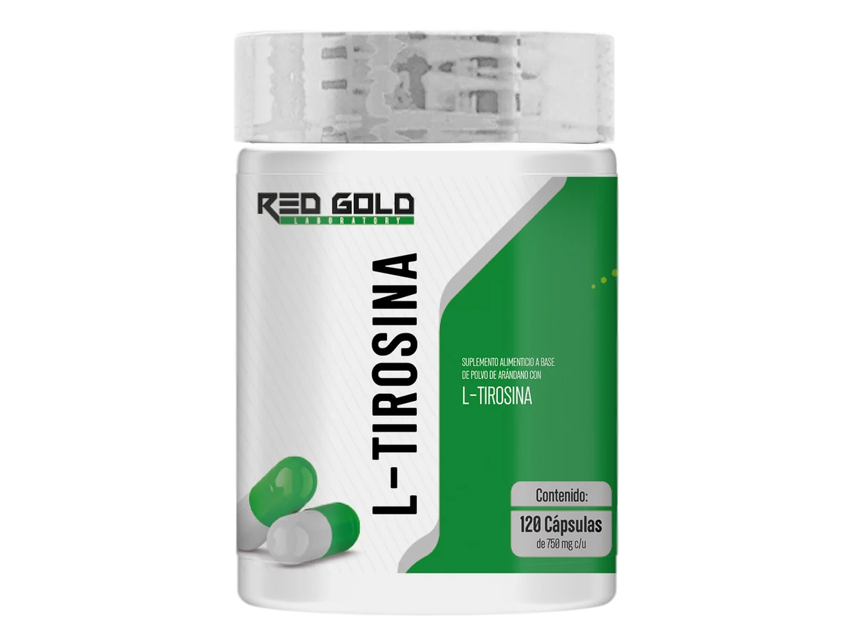 RedGold L-Tyrosine 120 cápsulas - imagen 4