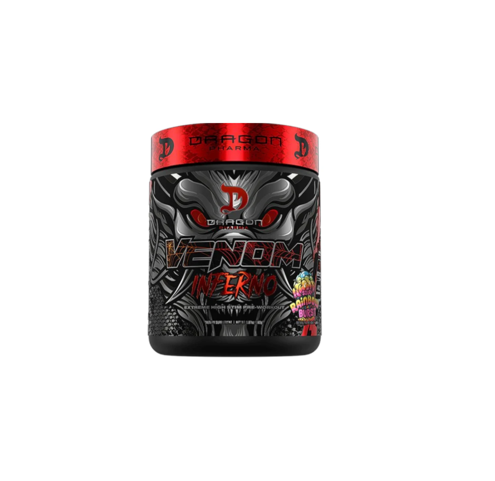VENOM INFERNO 40 SERV  -- preentreno en polvo formulado para adultos físicamente activos que buscan complementar su rutina antes de sesiones de entrenamiento