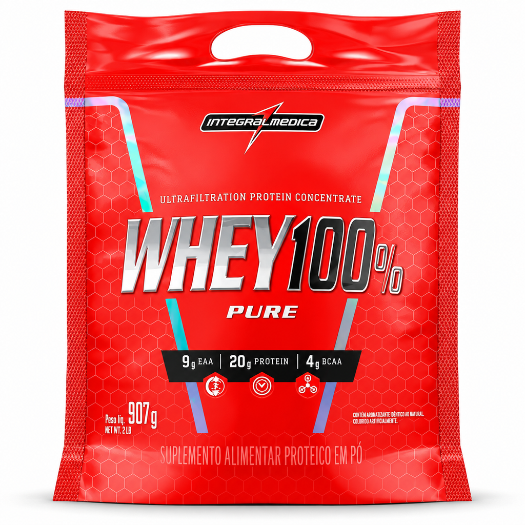 Integralmédica 100% Pure Whey | 900 g | 30 Servicios