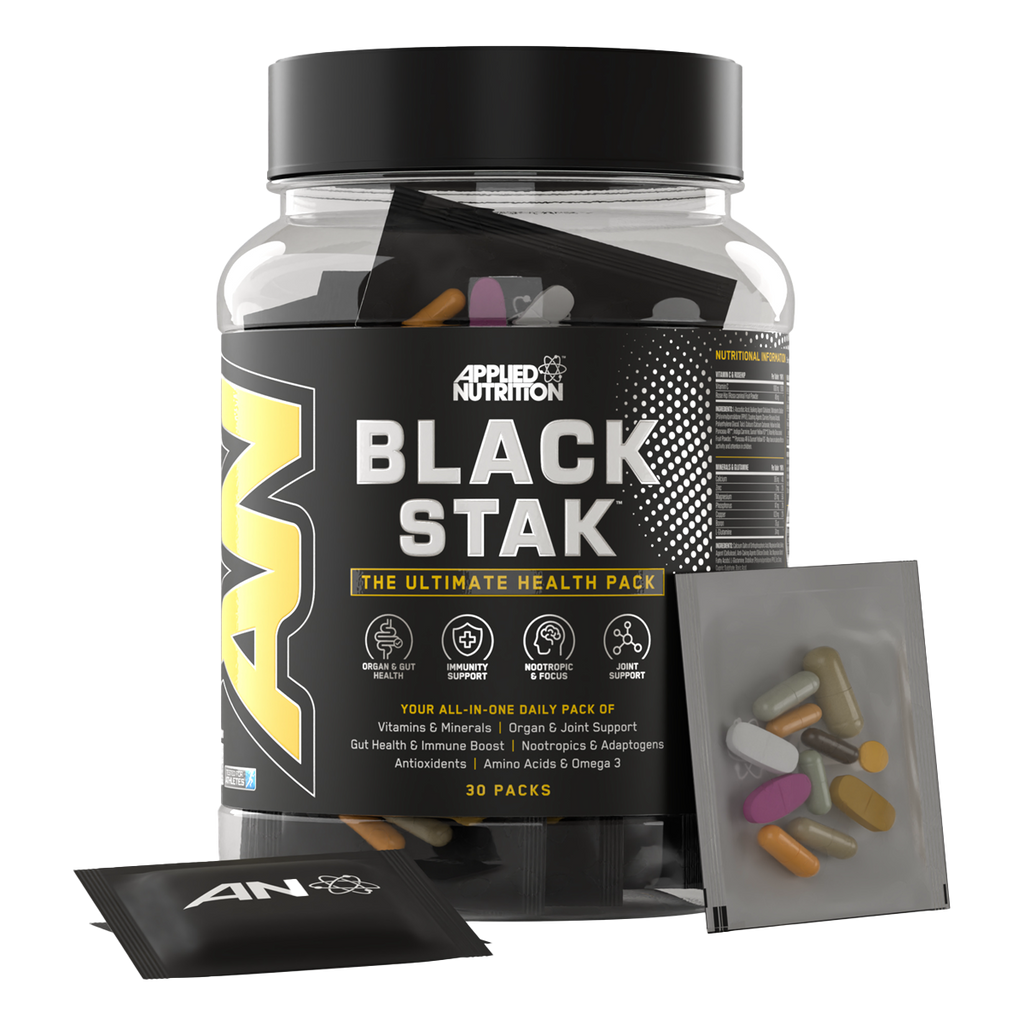 Applied Nutrition Black Stak 30 packs - frente