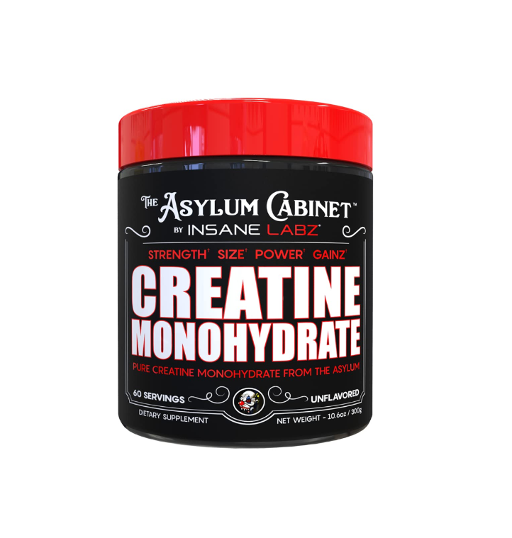 Creatina Monohidratada 60 Servings Insane Labz  Sin Sabor Libre de Gluten y Lactosa para Estilo de Vida Activo
