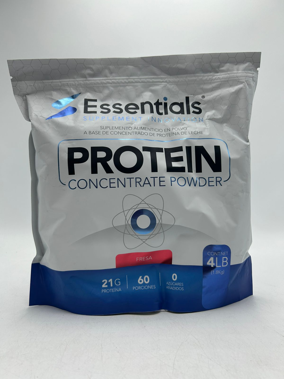 Essentials Whey Protein Concentrate | 4 lb | 60 Servicios