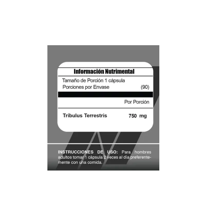 Meta Nutrition MaxTri Tribulus | 90 Cápsulas