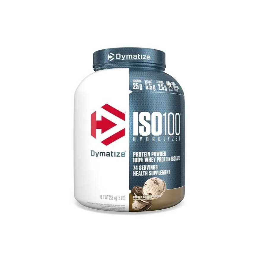 ISO100 5 LB DYMATIZE -- Proteína Muscular Rápida y Eficaz para Crecimiento Muscular sin Lactosa y Grasa