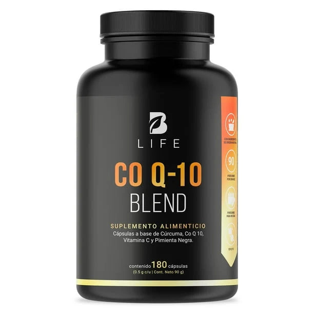 B Life Coenzima Q10 500 mg 180 cápsulas - imagen 4
