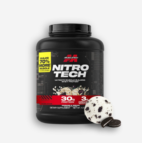 MuscleTech NitroTech Whey Protein 4 lb | 40 Porciones