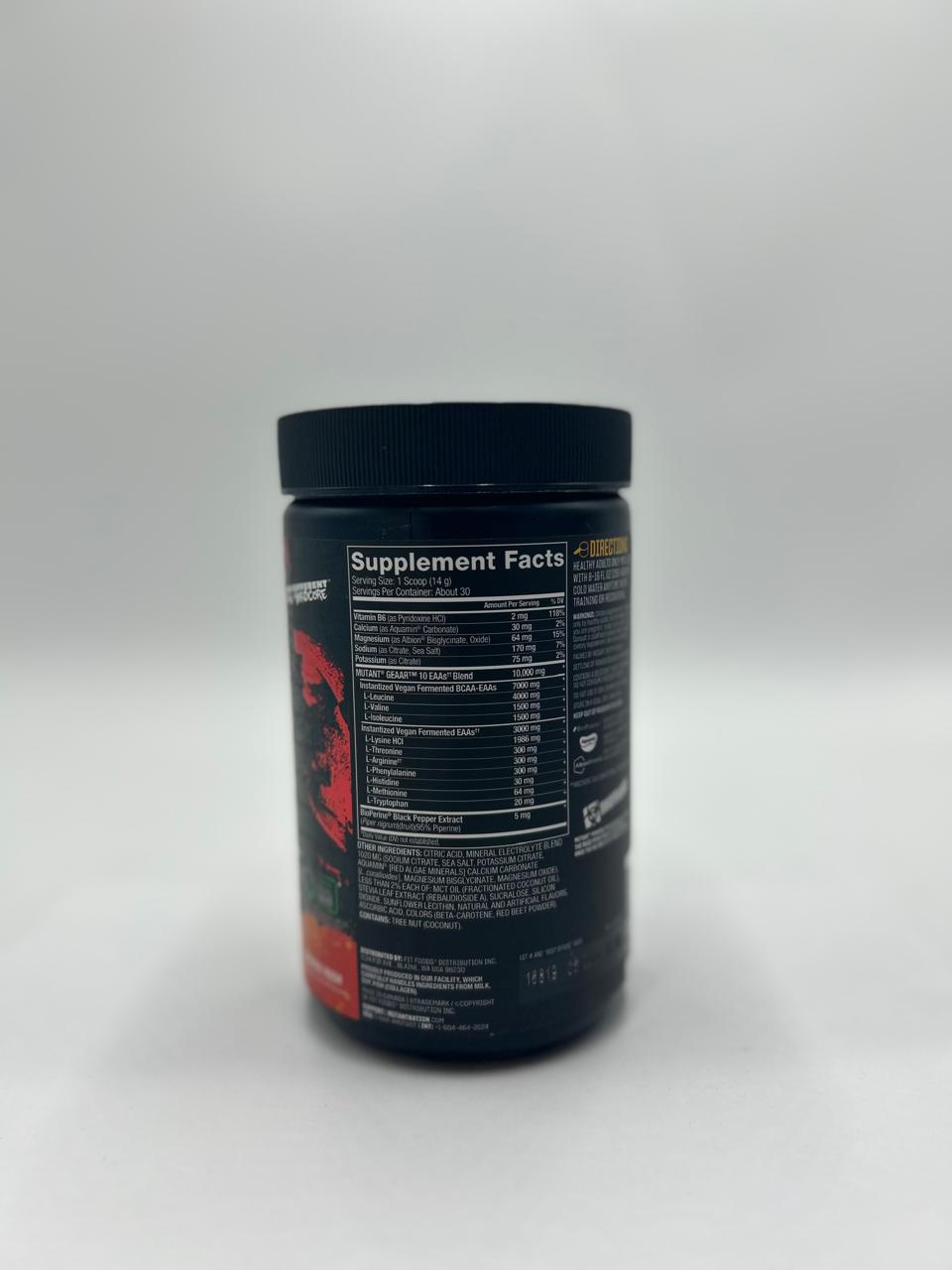 Mutant GEAAR | Aminoácidos en Polvo | 30 Servicios
