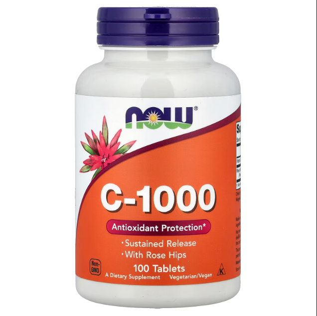 NOW Vitamina C-1000 | 100 Cápsulas