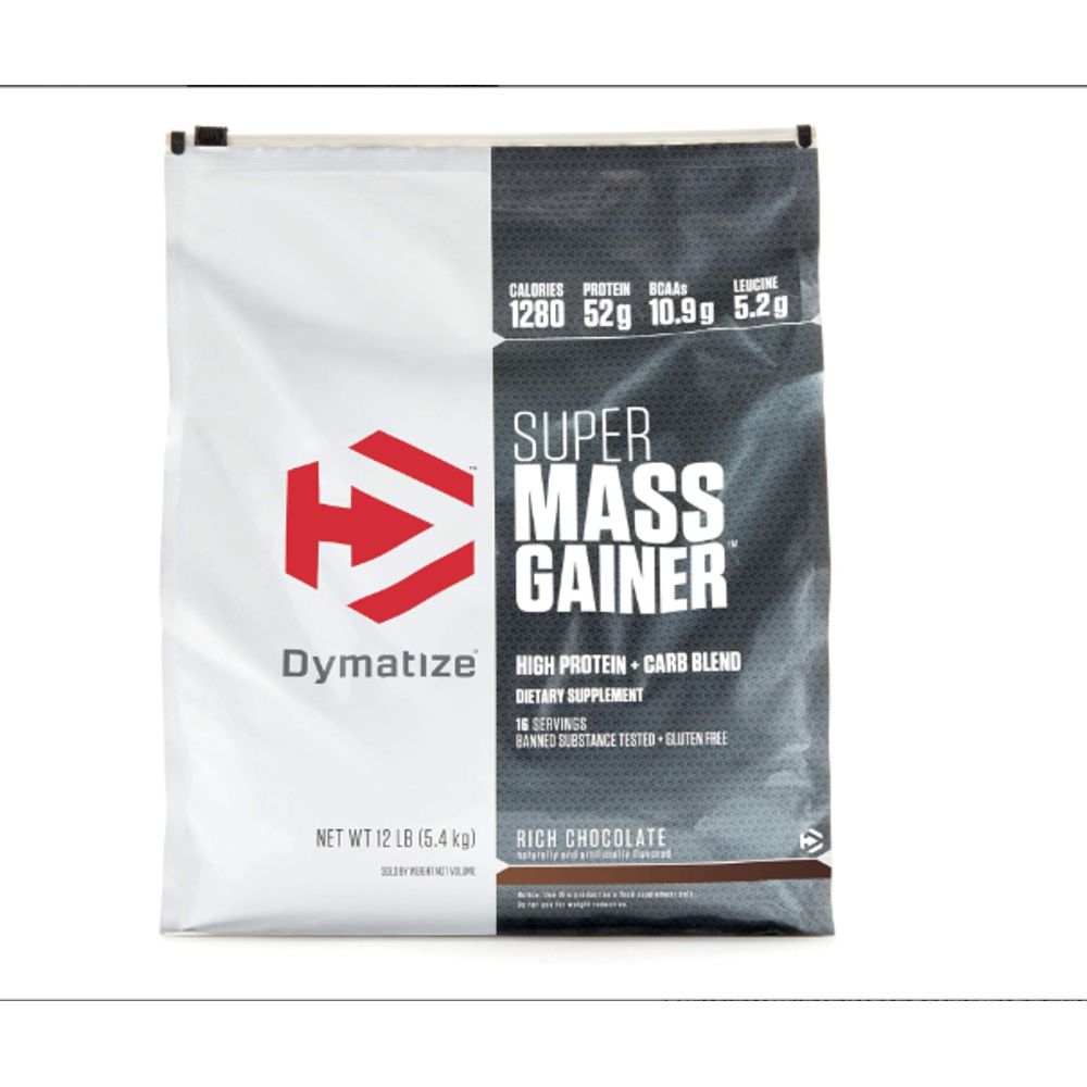 Dymatize Super Mass Gainer 12 lb - portada cuadrada