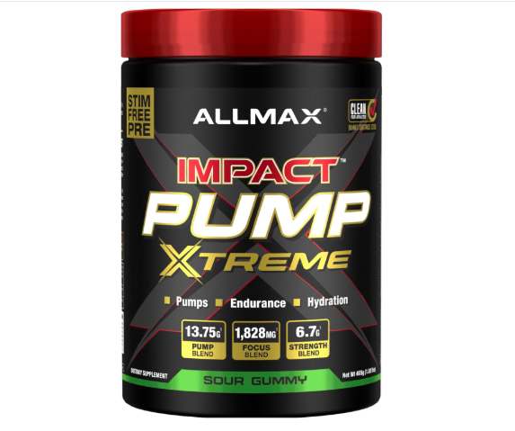 PUMP IMPACT ALLMAX STIM FREE (GLYCEROL)