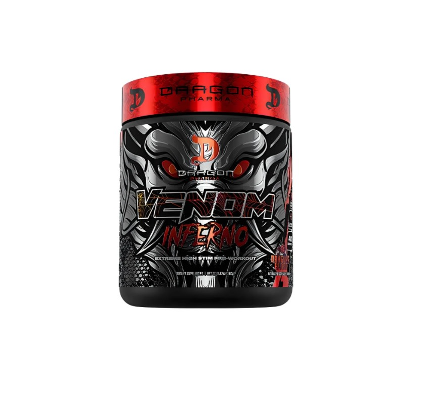 VENOM INFERNO 40 SERV  -- preentreno en polvo formulado para adultos físicamente activos que buscan complementar su rutina antes de sesiones de entrenamiento