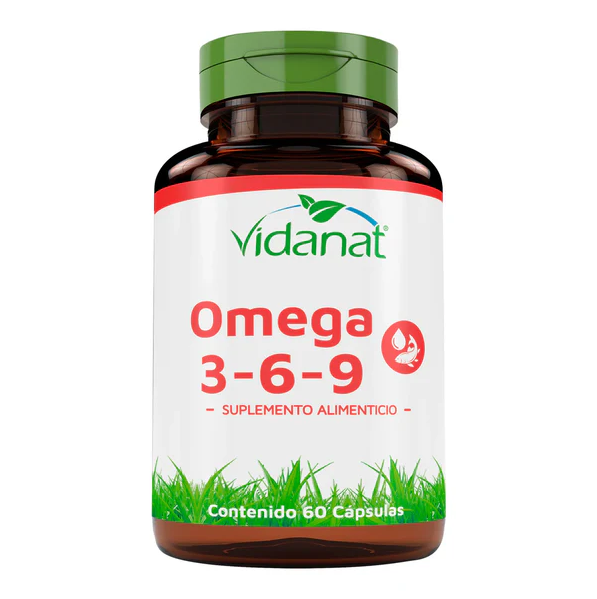 Vidanat Omega 3 + 6 + 9 | 60 Cápsulas