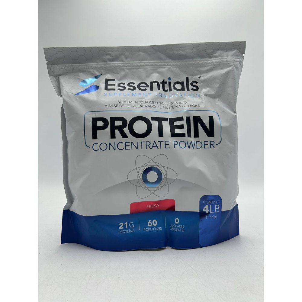 Essentials Whey Protein Concentrate 4 lb - portada cuadrada