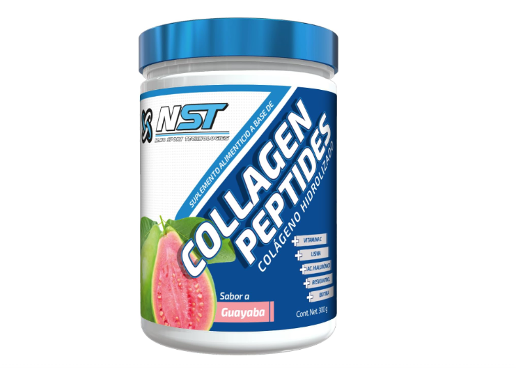 NST Collagen Peptides | 300 g | 30 Servicios | Guayaba