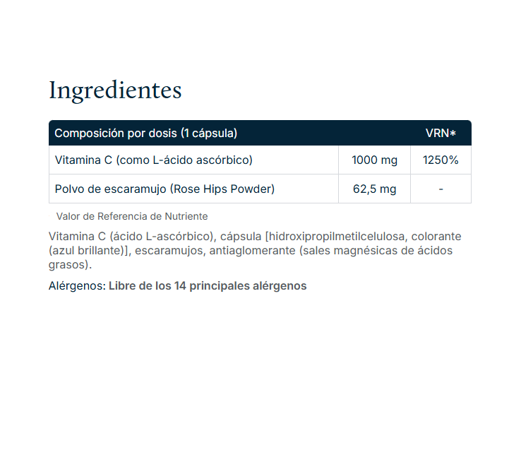 VITAMINA C 1000 MG 100 CAP APPLIED NUTRITION