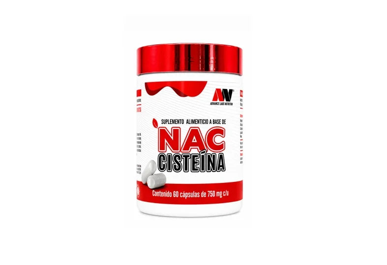Advance Nutrition NAC Cisteína 750 mg 60 cápsulas - imagen 3