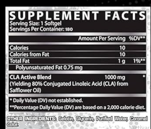 Nutrex Research CLA 1000 | 180 Softgels