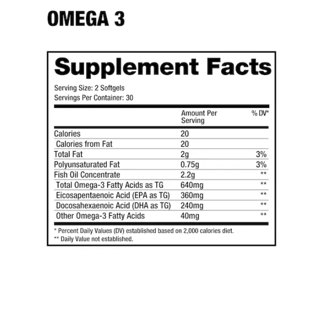 Dragon Pharma Omega 3 | 60 Cápsulas