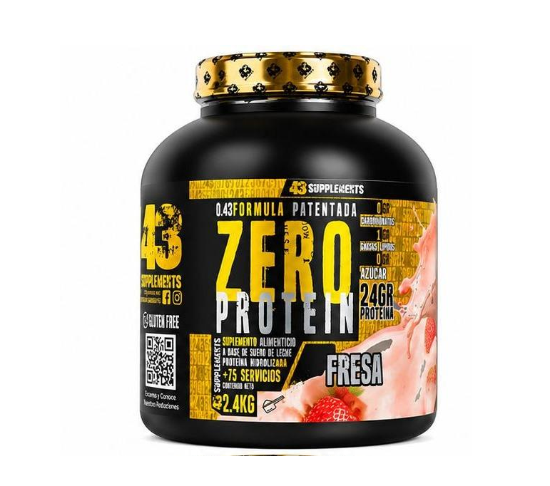 43 Zero Protein Micronized 5 lb | 75 Porciones