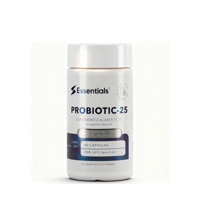 Essentials Probiotics 25 | 60 Cápsulas - imagen 4
