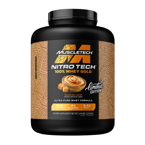 MuscleTech Nitro-Tech Whey Gold | 5 lb | 24 g de Proteína