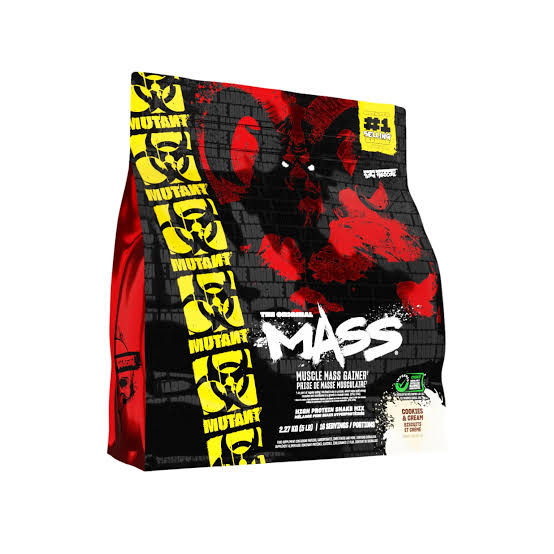 Mutant Mass Ganador de Masa 5 LB | Cookies & Cream | 15 Porciones