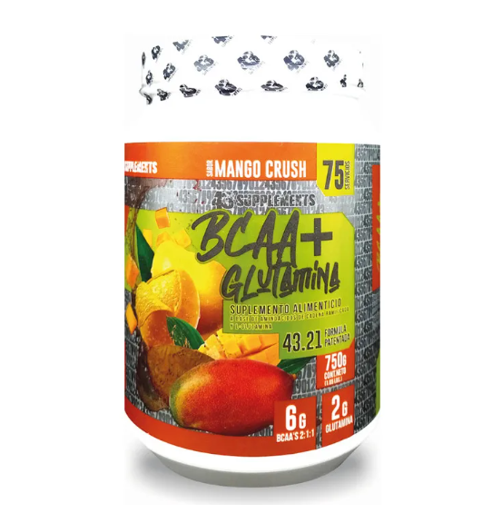 43 Supps BCAA + Glutamina | 75 Servicios