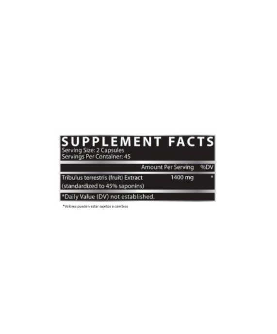 Nutrex Research Tribulus | 90 Cápsulas
