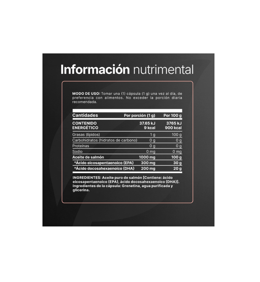 B Life Omega 3 Salmon Oil | 1000 mg | 180 Cápsulas