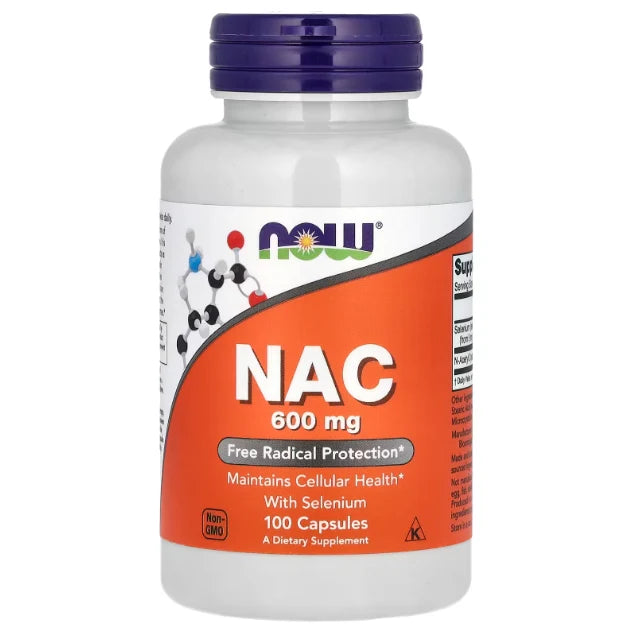 NOW NAC | 600 mg | 100 Cápsulas - imagen 4