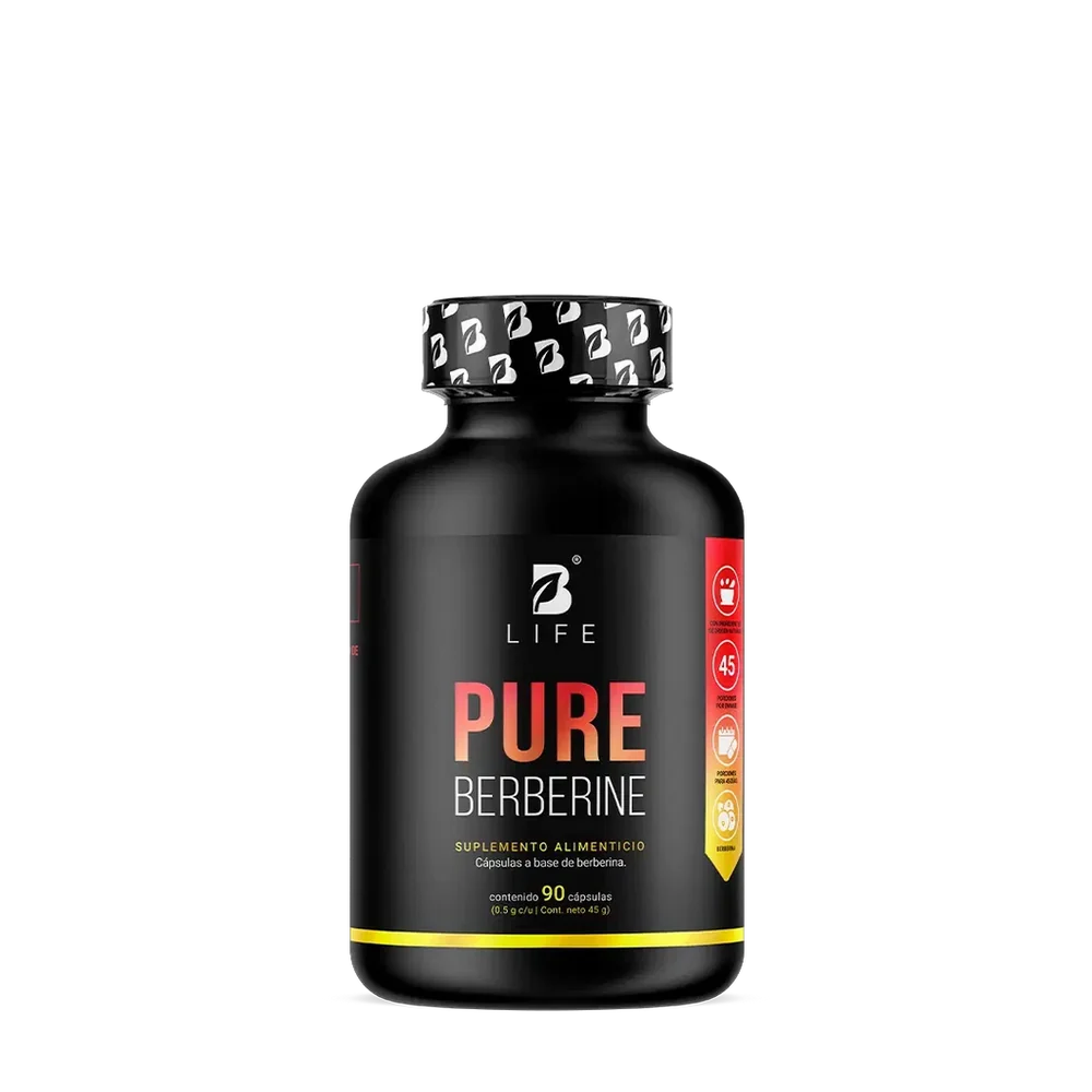 B Life Pure Berberine 500 mg 90 cápsulas - imagen 5