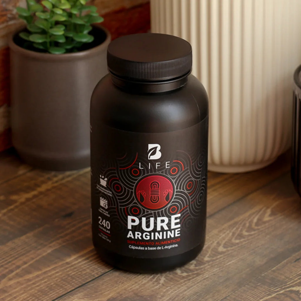 B Life Pure Arginine 240 cápsulas - presentación
