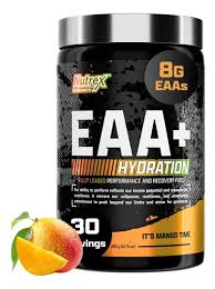 NUTREX EAA+ HYDRATION 30 SERV 390 G FRUIT PUNCH | 8 G EAA AMINOÁCIDOS