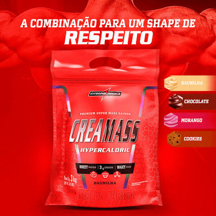 CREAMASS HYPERCALORIC 3 KG CHOCOLATE | GANADOR DE PESO EN POLVO INTEGRALMÉDICA