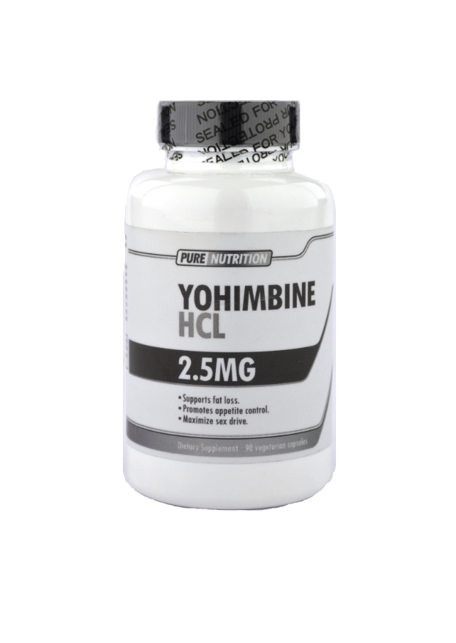 Pure Nutrition Yohimbine 2.5 mg | 90 Cápsulas