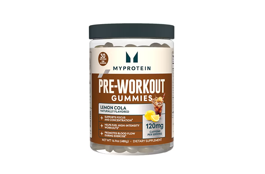 MyProtein Pre-Workout Gummies | 120 Gomitas